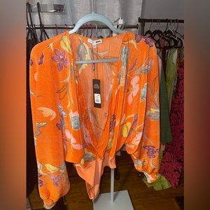 Cute Body || I have size Small and Midium || Color Orange || woman fashion nova